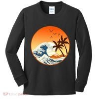 Great Wave Off Kanagawa Kids Long Sleeve Shirt thumb 0