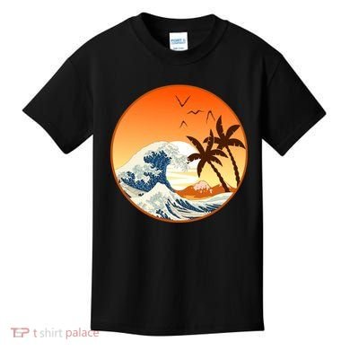 Great Wave Off Kanagawa Kids T-Shirt