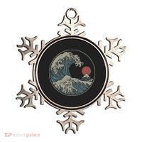 Great Wave Off Kanagawa Japanese Art Aesthetic Tsunami Ornament thumb 0