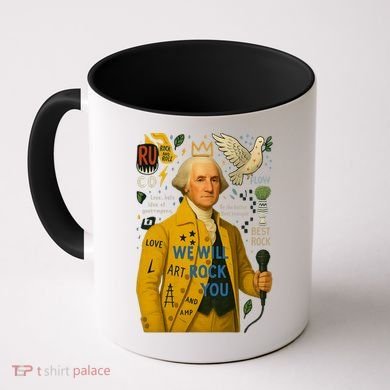 George Washington Pop Art Coffee Mug