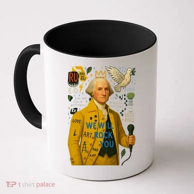 George Washington Pop Art Coffee Mug