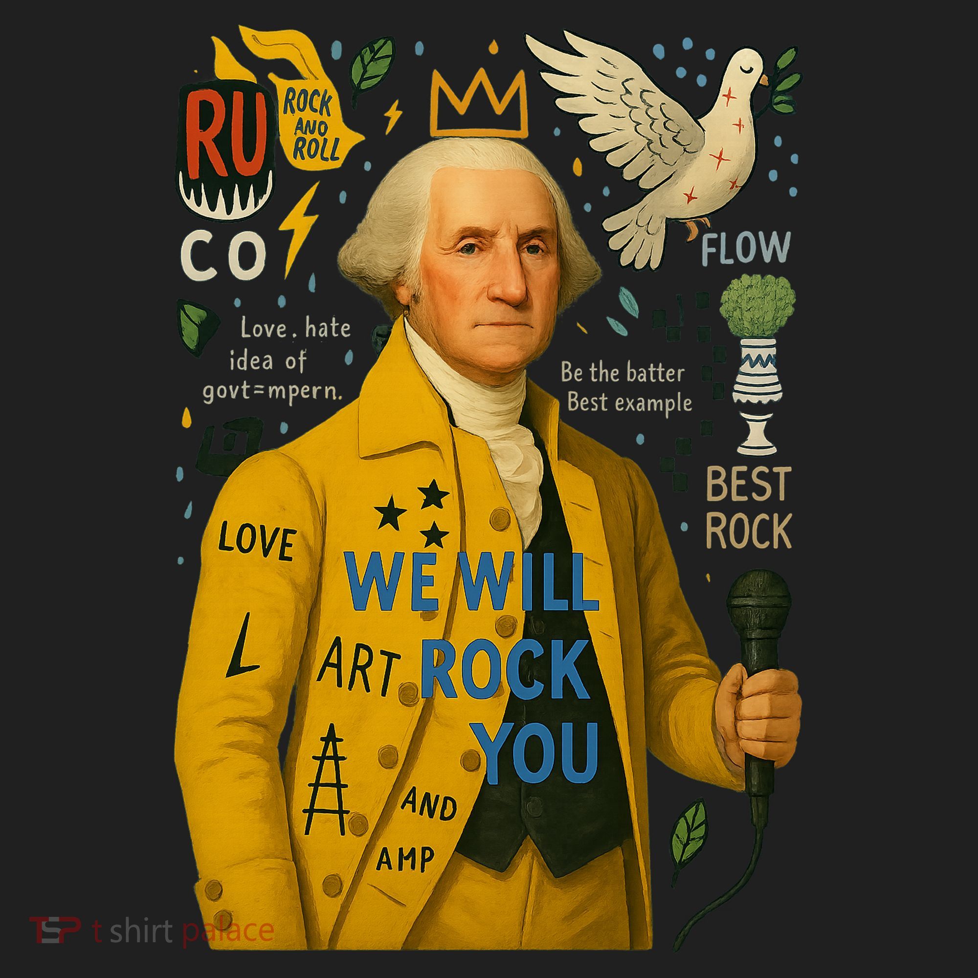 George Washington Pop Art Beanie