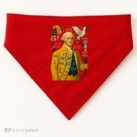 George Washington Pop Art USA-Made Doggie Bandana thumb 0