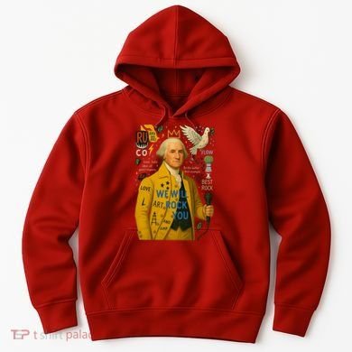 George Washington Pop Art Hoodie