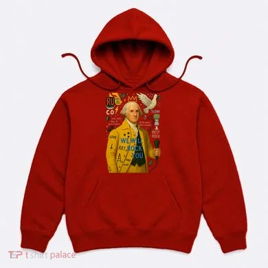 George Washington Pop Art Hoodie