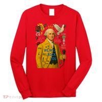 George Washington Pop Art Long Sleeve Shirt thumb 0