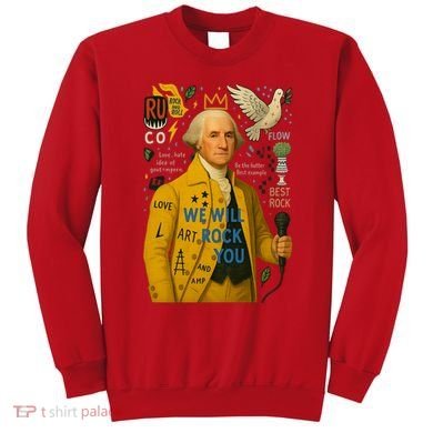 George Washington Pop Art Sweatshirt
