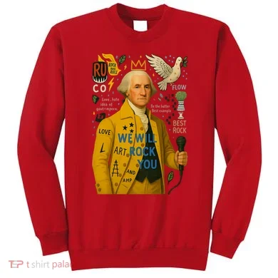 George Washington Pop Art Sweatshirt