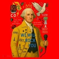 George Washington Pop Art Tumbler thumb 3
