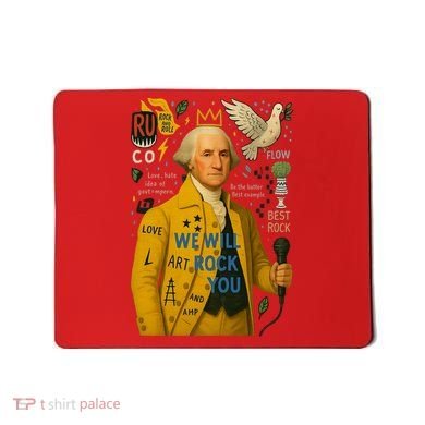 George Washington Pop Art Mousepad