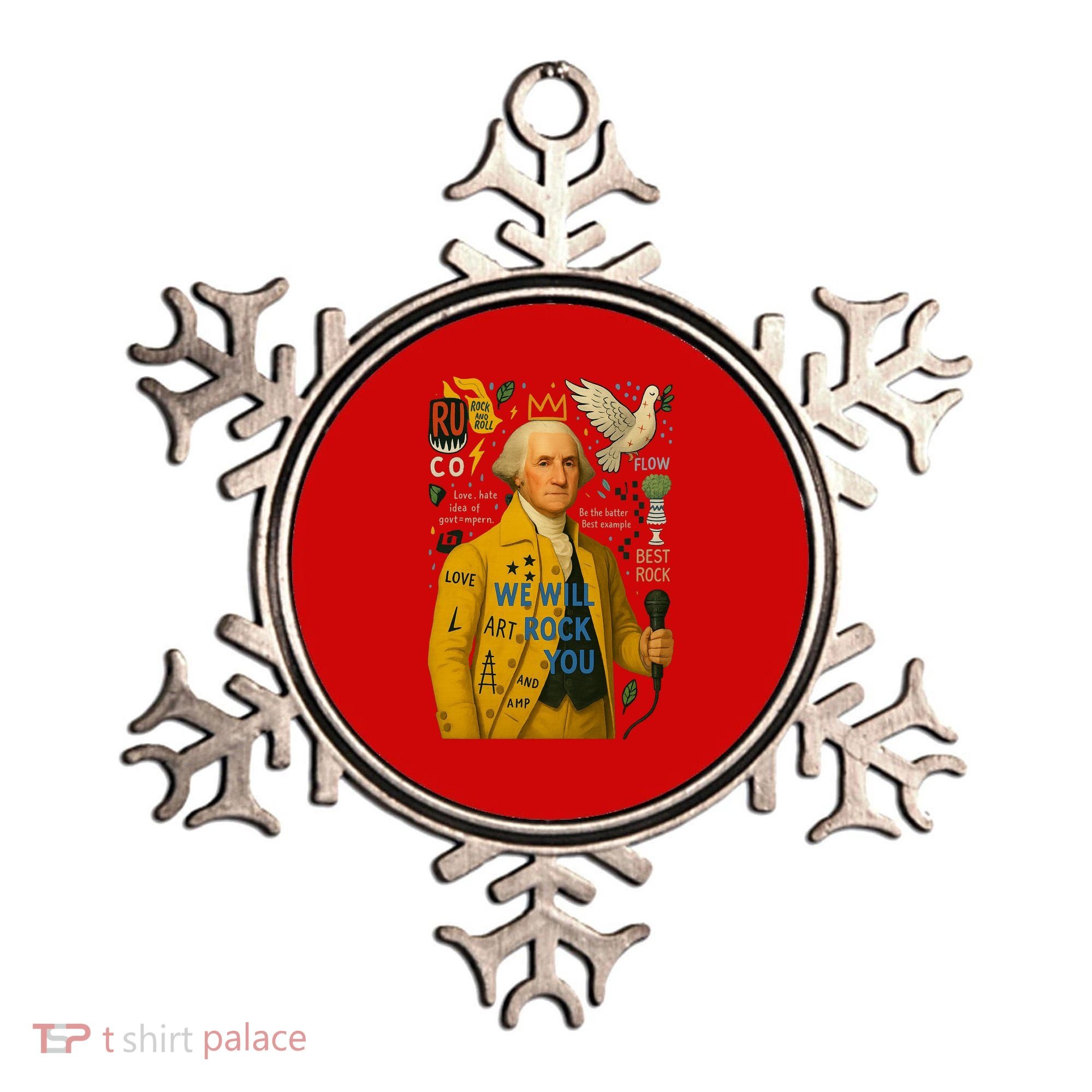 George Washington Pop Art Ornament