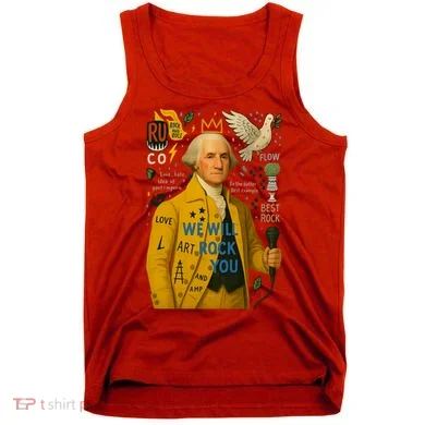 George Washington Pop Art Tank Top