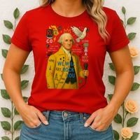 George Washington Pop Art Women's T-Shirt thumb 2