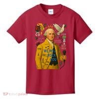 George Washington Pop Art Kids T-Shirt thumb 0