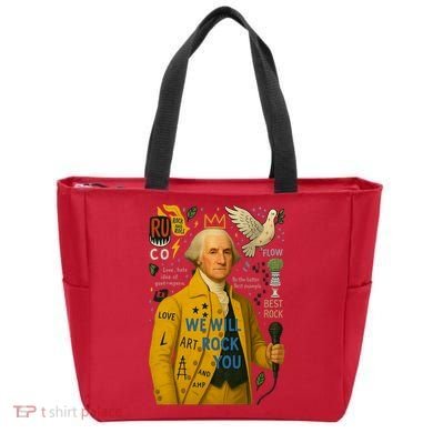 George Washington Pop Art Tote Bag