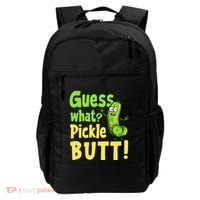 Guess What Pickle Butt! Funny Cucumber Meme Pickle Joke Backpack thumb 0
