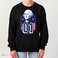 George Washington President Number 1 American Gift Women's Sweatshirt thumb 0