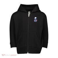 George Washington President Number 1 American Gift Toddler Zip Fleece Hoodie thumb 0
