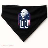 George Washington President Number 1 American Gift USA-Made Doggie Bandana thumb 0