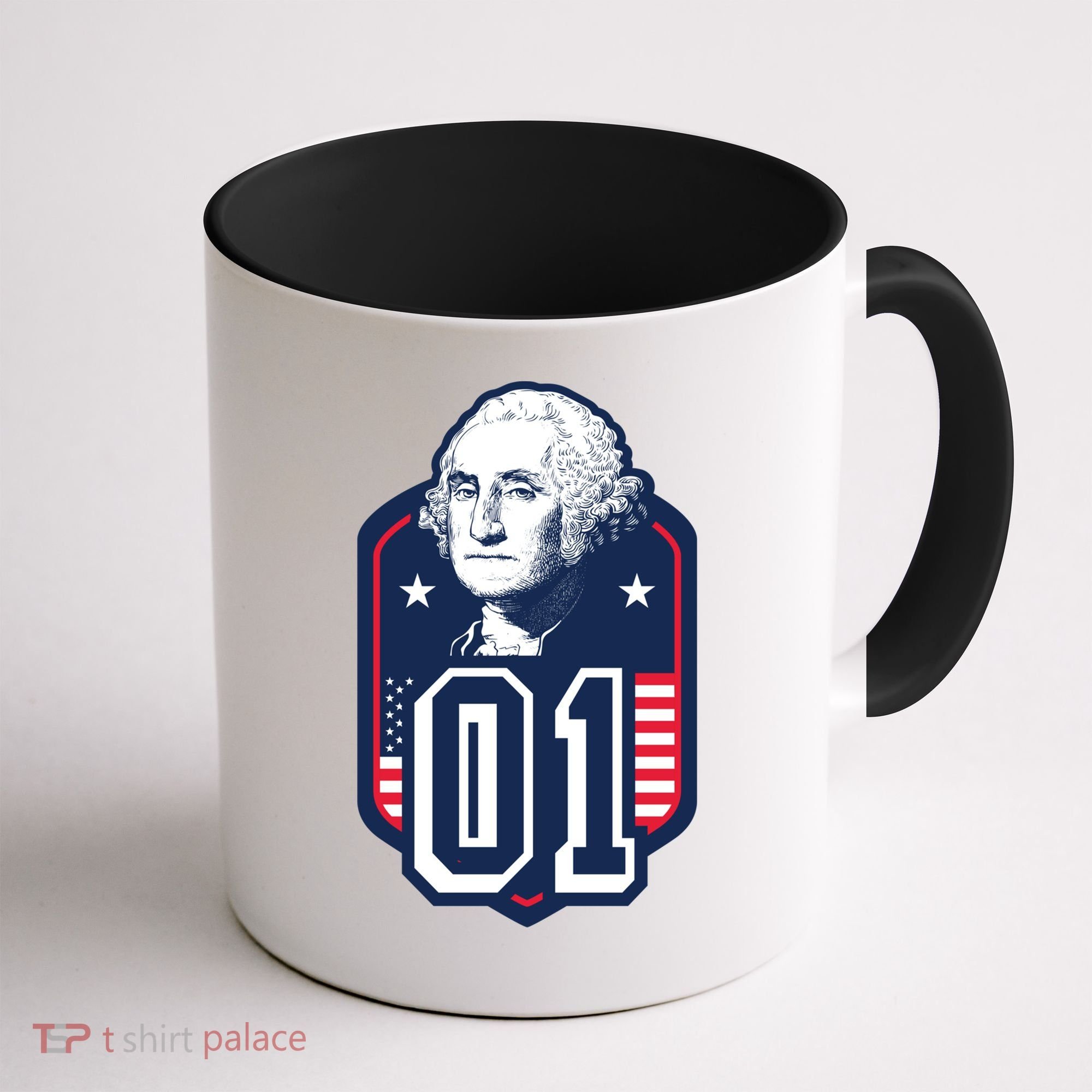 George Washington President Number 1 American Gift Coffee Mug