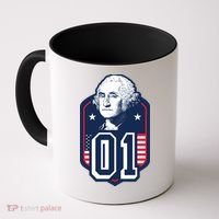 George Washington President Number 1 American Gift Coffee Mug thumb 0