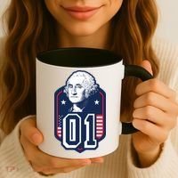 George Washington President Number 1 American Gift Coffee Mug thumb 3