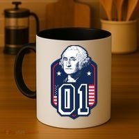 George Washington President Number 1 American Gift Coffee Mug thumb 4