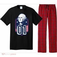 George Washington President Number 1 American Gift Pajama Set thumb 0