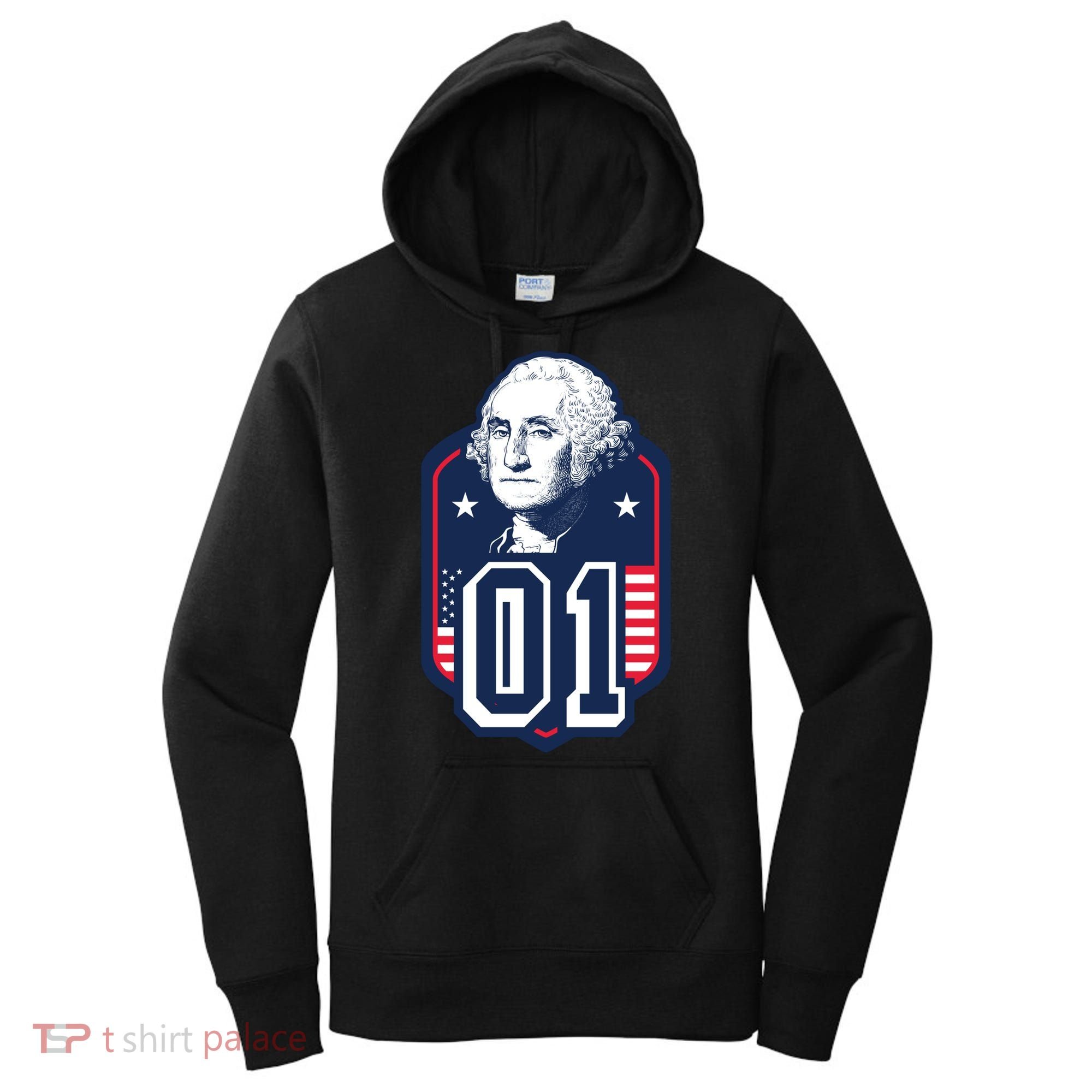 George Washington President Number 1 American Gift Women's Hoodie