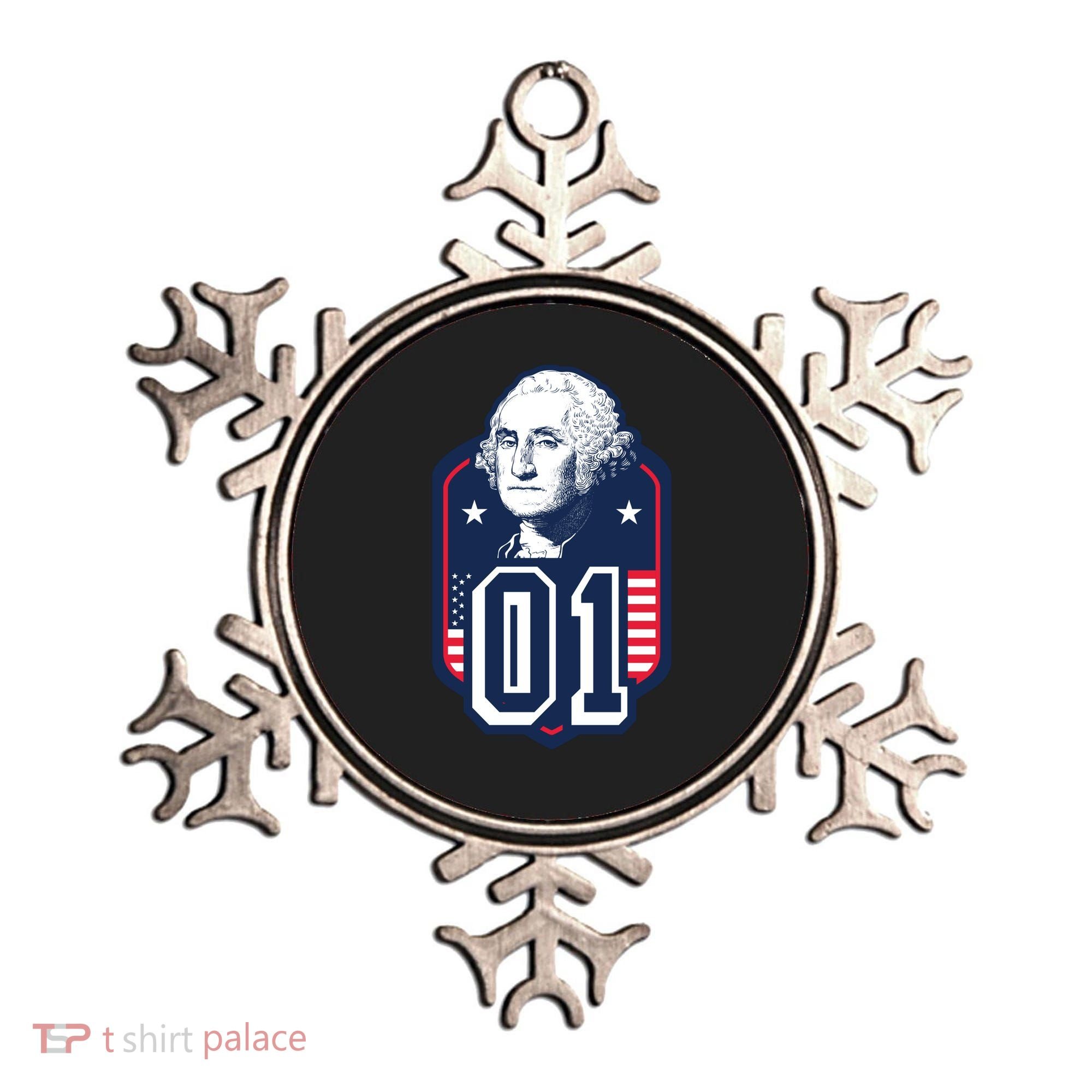 George Washington President Number 1 American Gift Ornament