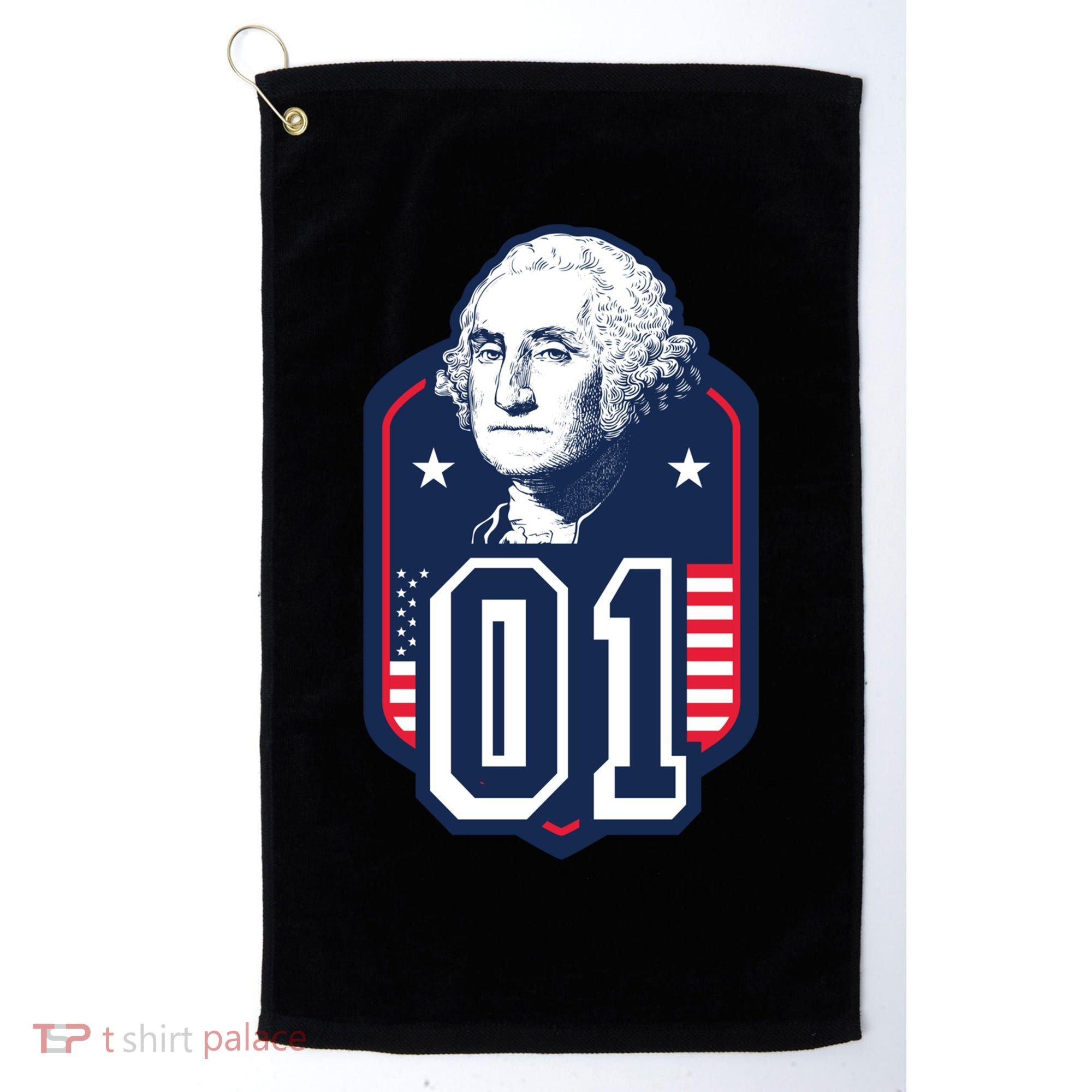George Washington President Number 1 American Gift Golf Towel