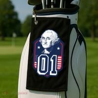 George Washington President Number 1 American Gift Golf Towel thumb 2