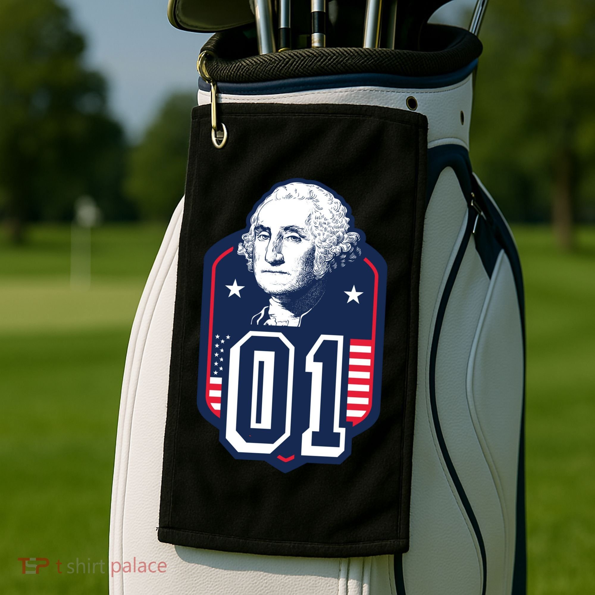 George Washington President Number 1 American Gift Golf Towel