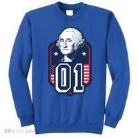 George Washington President Number 1 American Gift Sweatshirt thumb 0