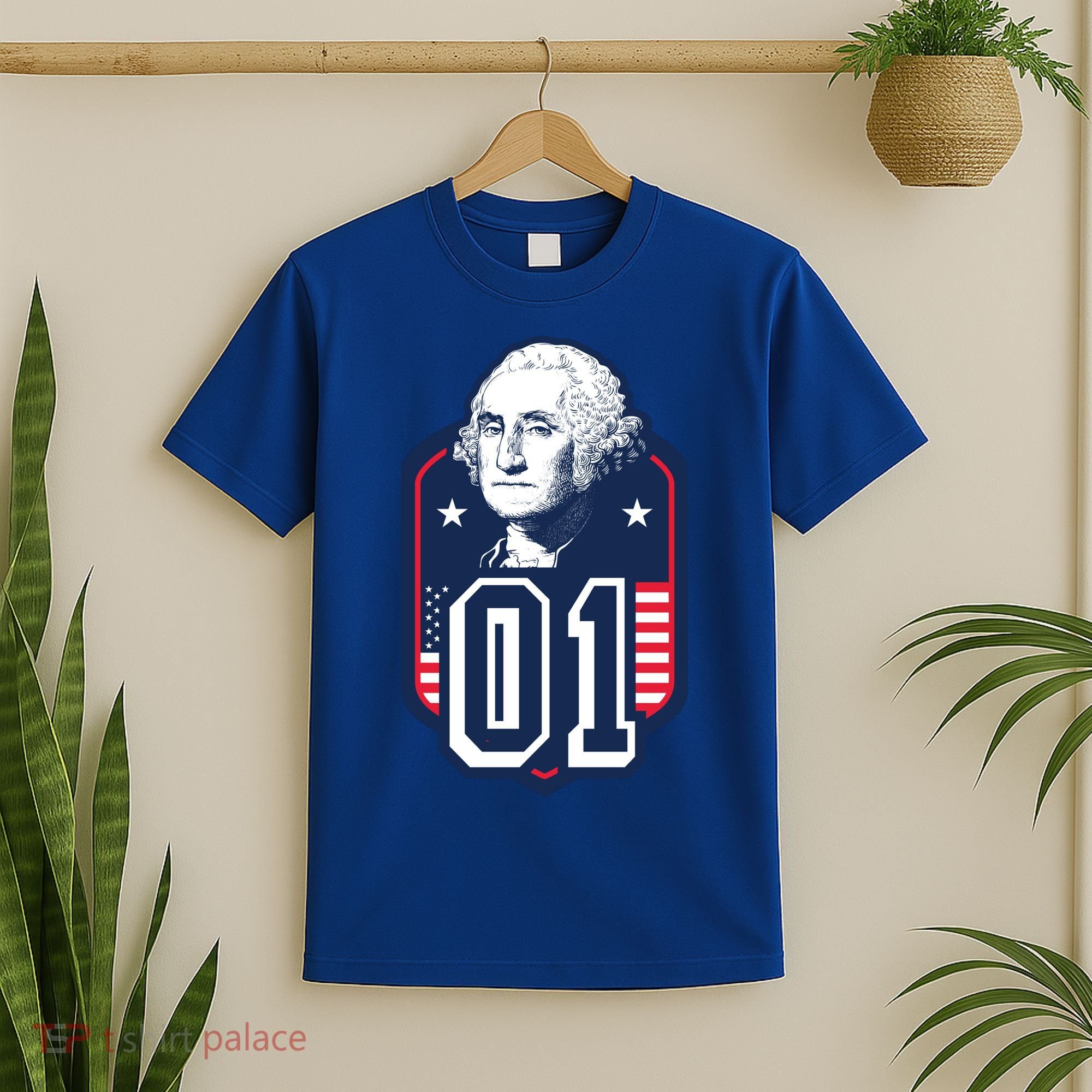 George Washington President Number 1 American Gift T-Shirt