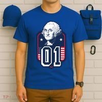 George Washington President Number 1 American Gift T-Shirt thumb 6