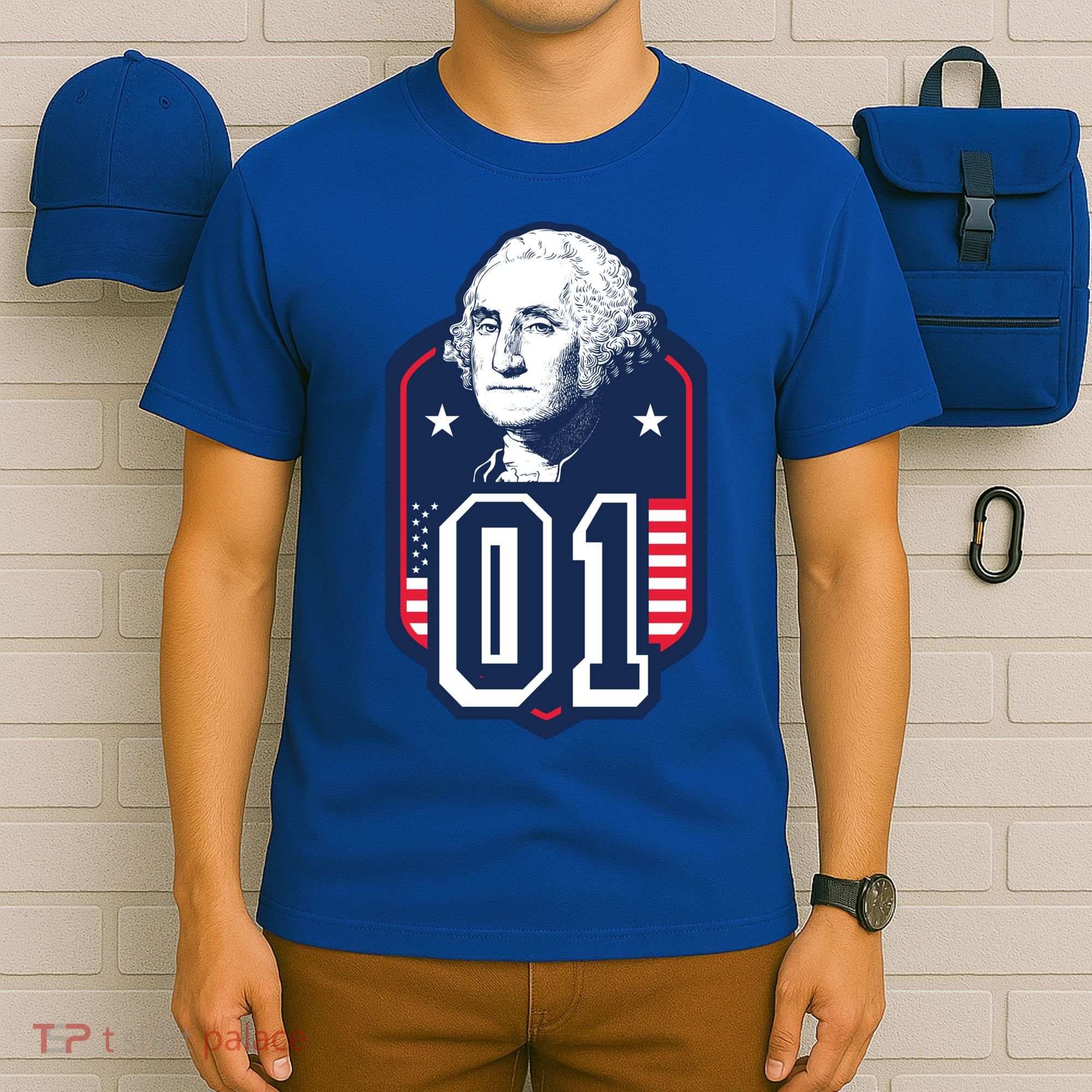 George Washington President Number 1 American Gift T-Shirt