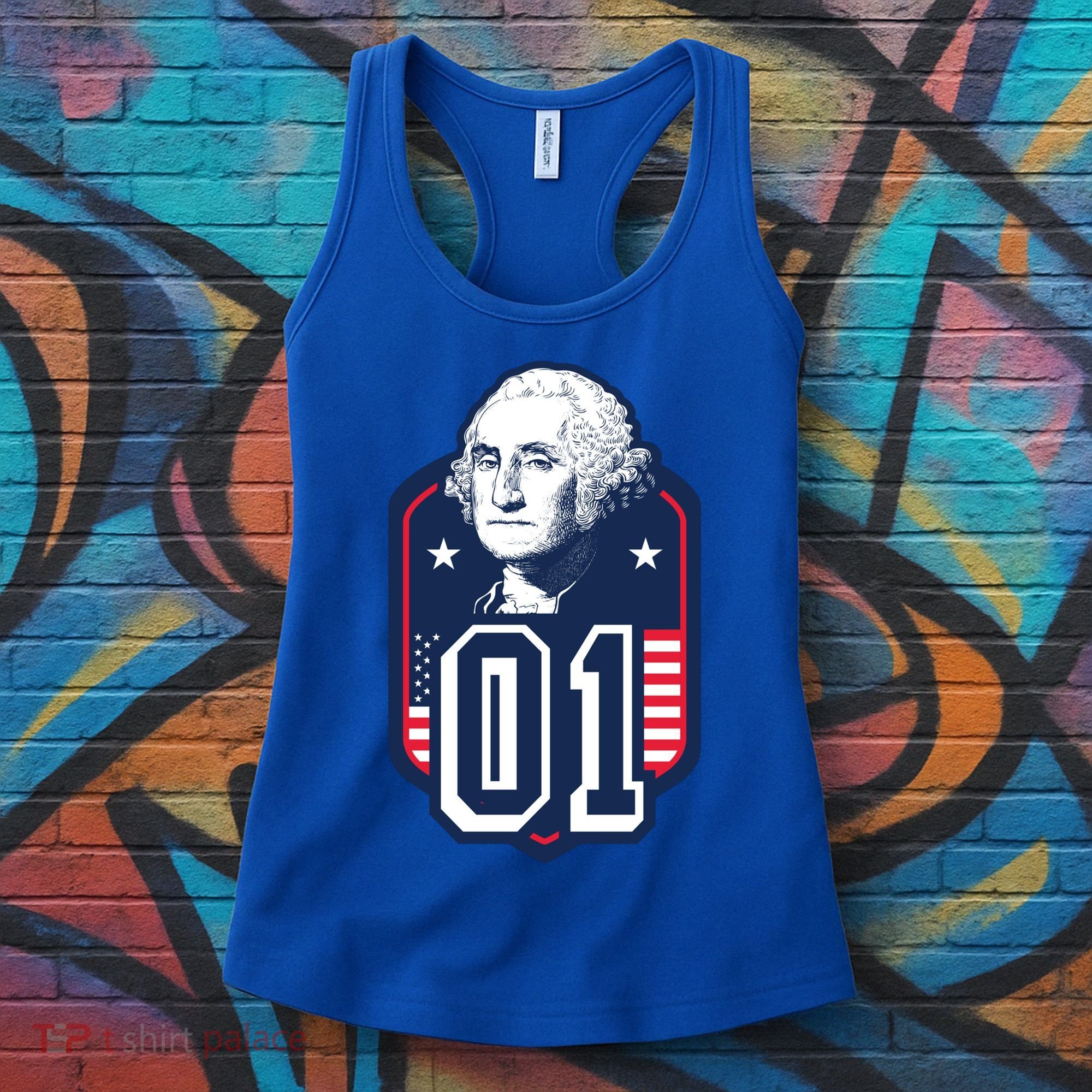 George Washington President Number 1 American Gift Women's Tank Top
