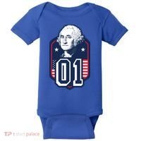 George Washington President Number 1 American Gift Baby Bodysuit thumb 0