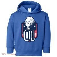 George Washington President Number 1 American Gift Toddler Hoodie thumb 0