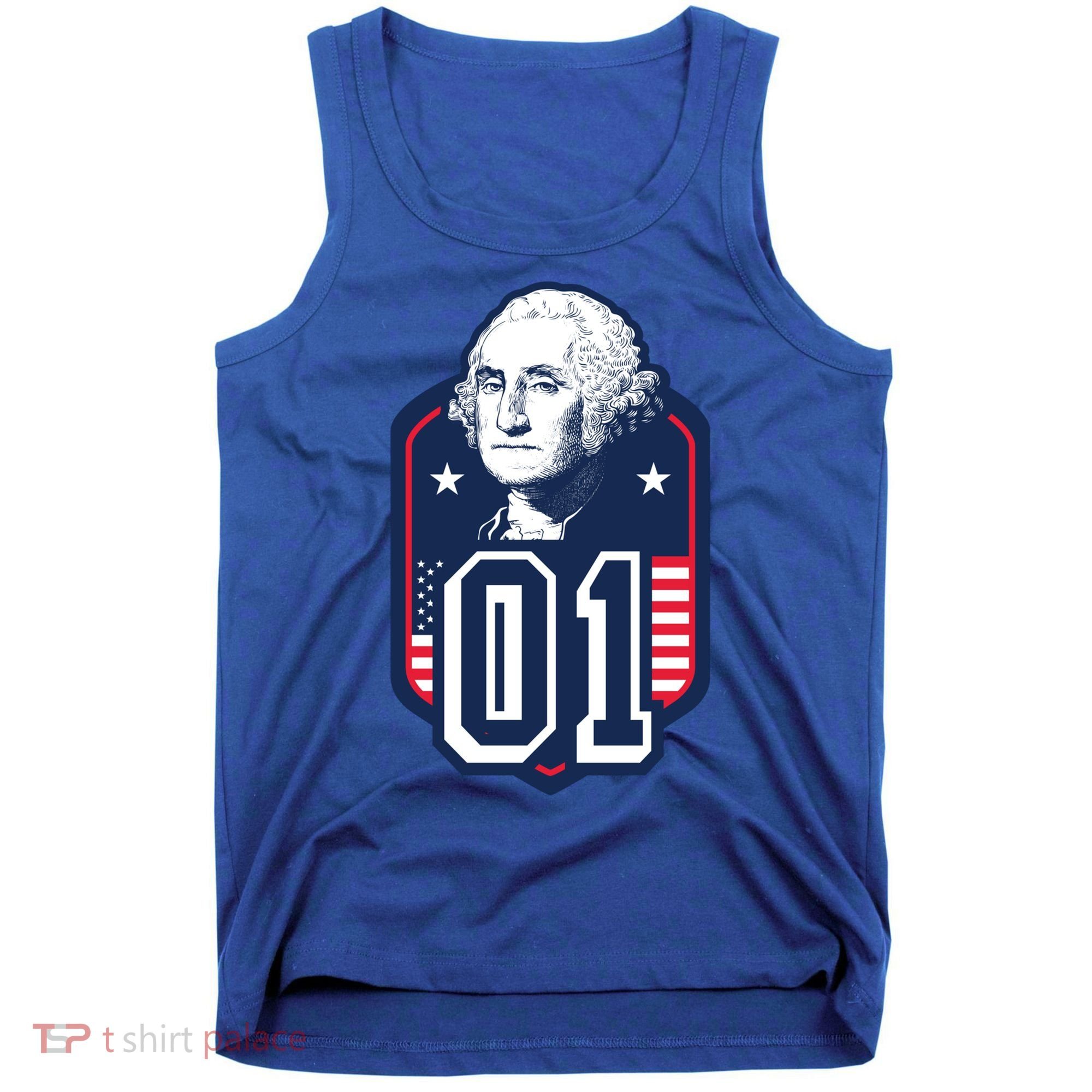 George Washington President Number 1 American Gift Tank Top