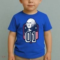 George Washington President Number 1 American Gift Toddler T-Shirt thumb 2