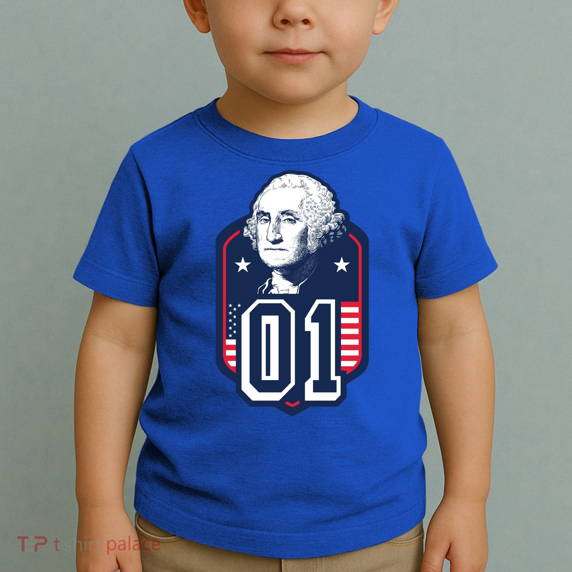 George Washington President Number 1 American Gift Toddler T-Shirt