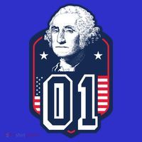 George Washington President Number 1 American Gift Visor thumb 3