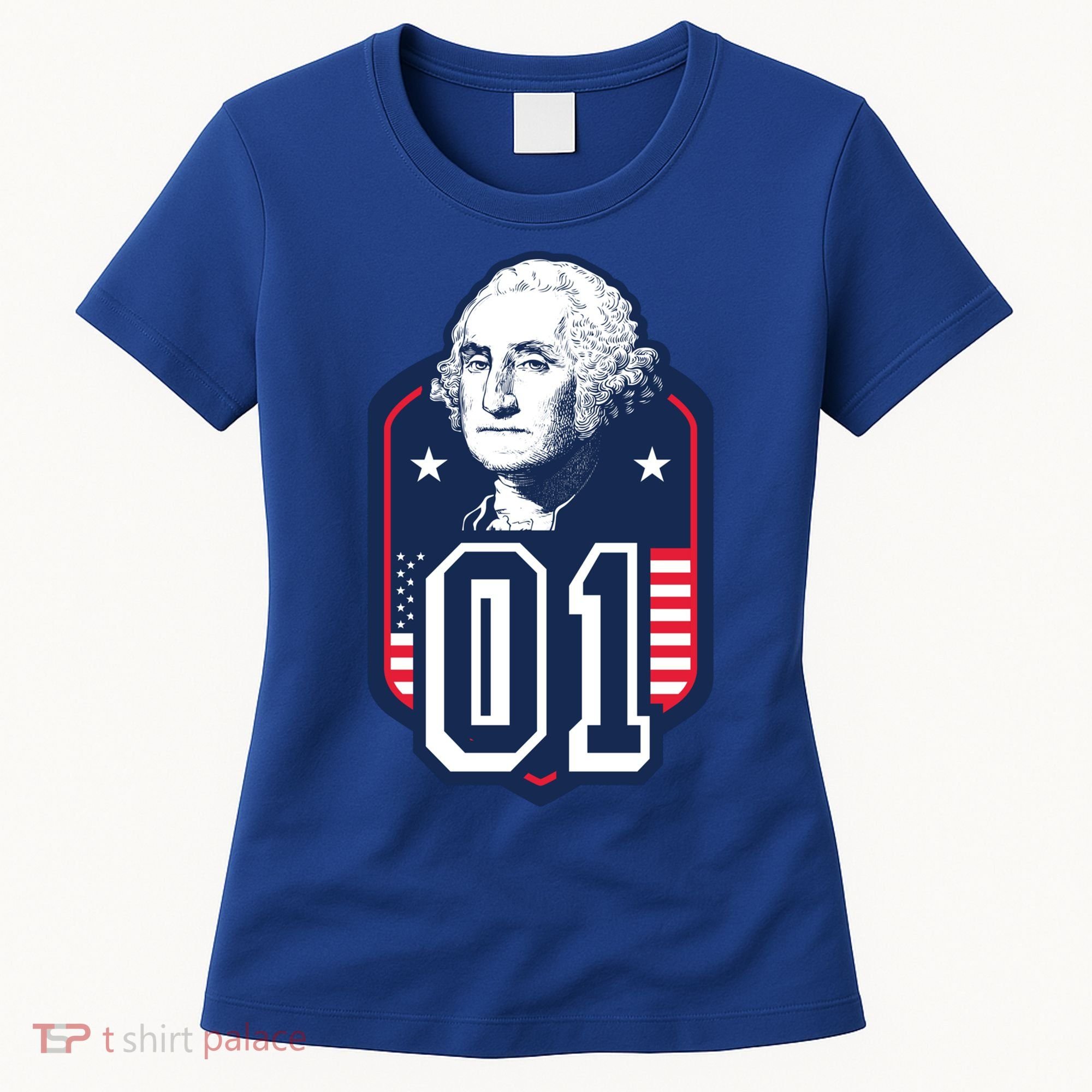 George Washington President Number 1 American Gift Women's T-Shirt