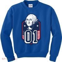 George Washington President Number 1 American Gift Kids Sweatshirt thumb 0