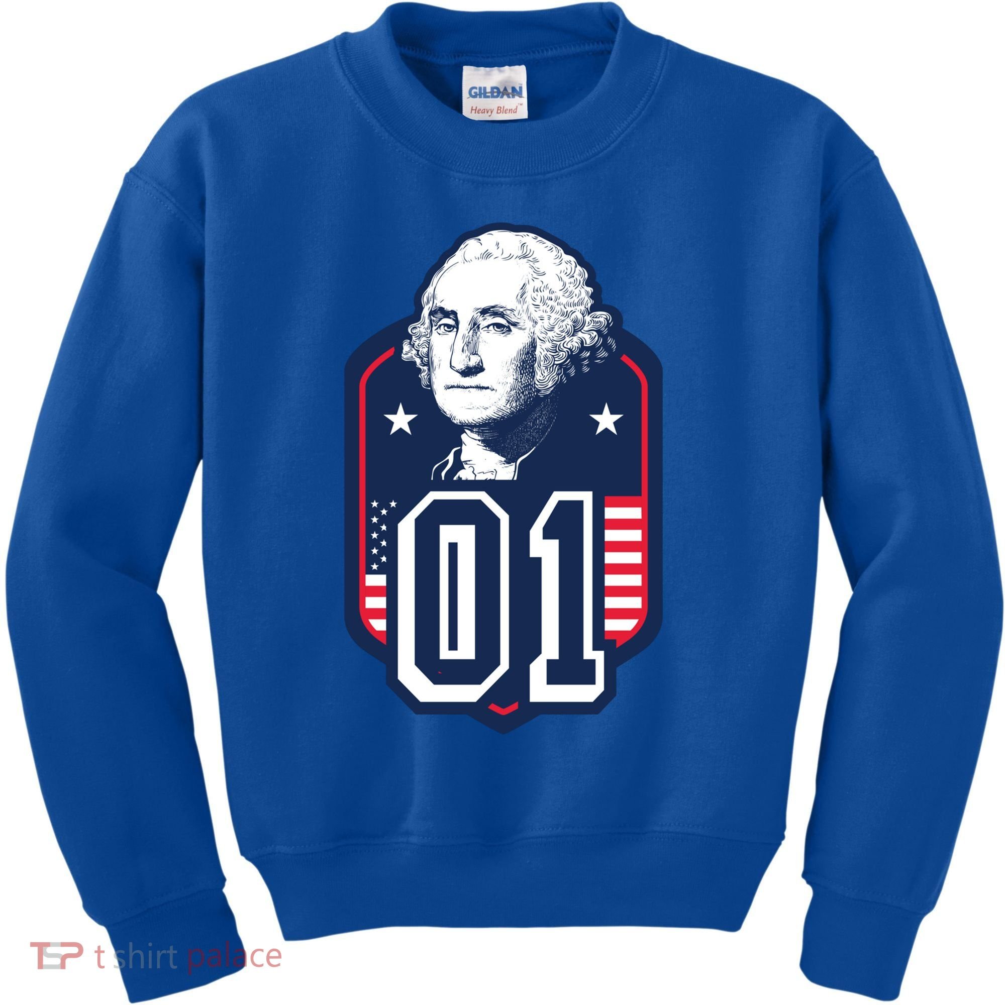 George Washington President Number 1 American Gift Kids Sweatshirt