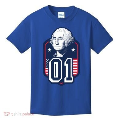 George Washington President Number 1 American Gift Kids T-Shirt