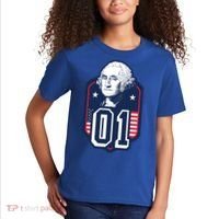George Washington President Number 1 American Gift Kids T-Shirt thumb 2