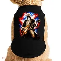 George Washington Playing Guitar Doggie Tank thumb 0